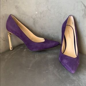 Nine West Purple Pumps